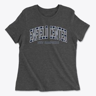 Enfield Center New Hampshire Traditional Women's Cotton T-Shirt
