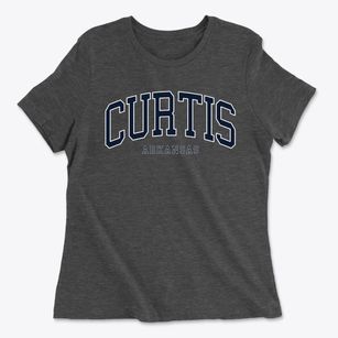 Curtis Arkansas Traditional Women's Cotton T-Shirt