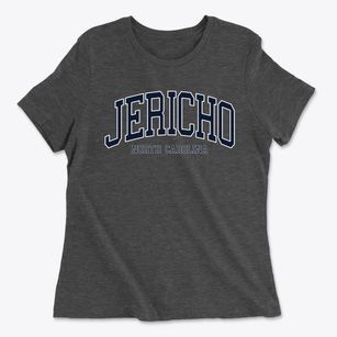 Jericho North Carolina Traditional Women's Cotton T-Shirt