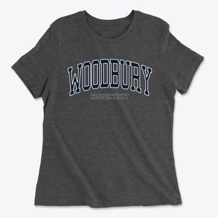 Woodbury Connecticut Traditional Women's Cotton T-Shirt