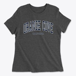 Orange Cove California Traditional Women's Cotton T-Shirt