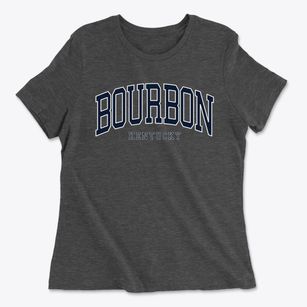 Bourbon Kentucky Traditional Women's Cotton T-Shirt