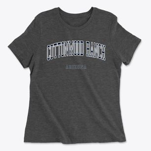 Cottonwood Ranch Arizona Traditional Women's Cotton T-Shirt