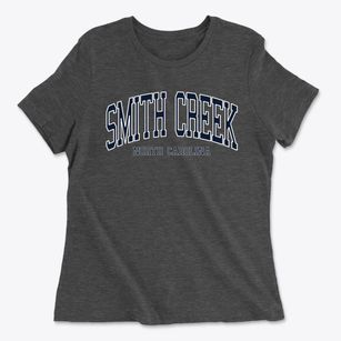 Smith Creek North Carolina Traditional Women's Cotton T-Shirt