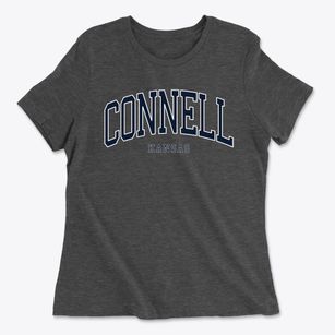 Connell Kansas Traditional Women's Cotton T-Shirt