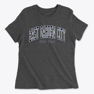 East Garden City New York Traditional Women's Cotton T-Shirt