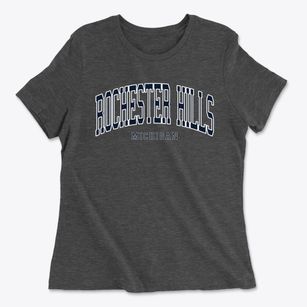 Rochester Hills Michigan Traditional Women's Cotton T-Shirt