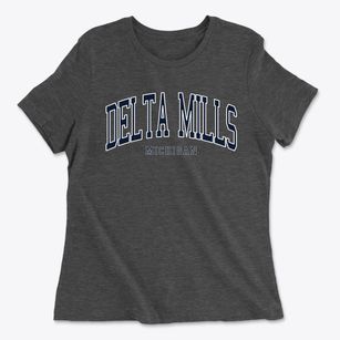 Delta Mills Michigan Traditional Women's Cotton T-Shirt
