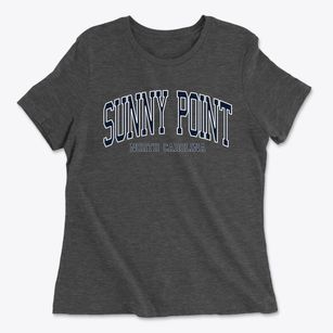 Sunny Point North Carolina Traditional Women's Cotton T-Shirt