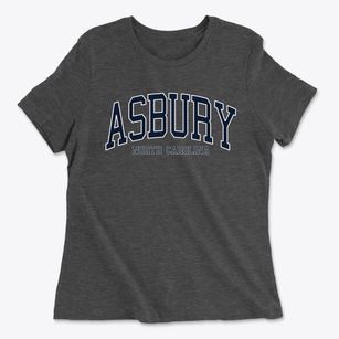 Asbury North Carolina Traditional Women's Cotton T-Shirt