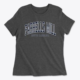 Farrells Mill South Carolina Traditional Women's Cotton T-Shirt