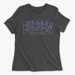 Burden North Carolina Traditional Women's Cotton T-Shirt