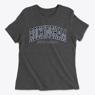 Rockingham North Carolina Traditional Women's Cotton T-Shirt