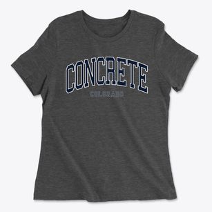 Concrete Colorado Traditional Women's Cotton T-Shirt