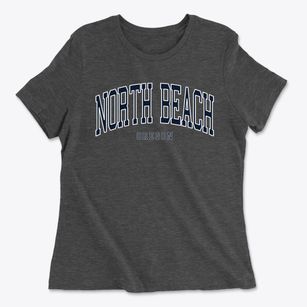 North Beach Oregon Traditional Women's Cotton T-Shirt