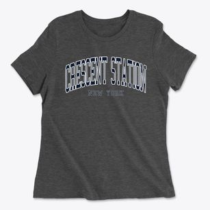 Crescent Station New York Traditional Women's Cotton T-Shirt
