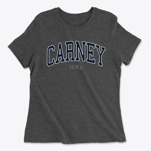 Carney Iowa Traditional Women's Cotton T-Shirt