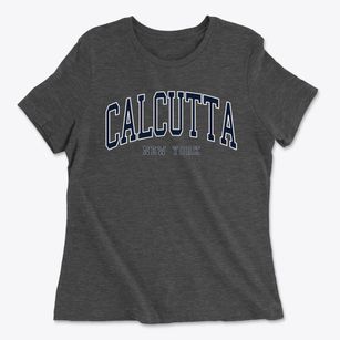 Calcutta New York Traditional Women's Cotton T-Shirt