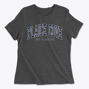 Plaice Cove New Hampshire Traditional Women's Cotton T-Shirt