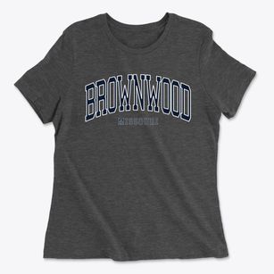 Brownwood Missouri Traditional Women's Cotton T-Shirt