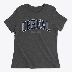 Cereal Illinois Traditional Women's Cotton T-Shirt