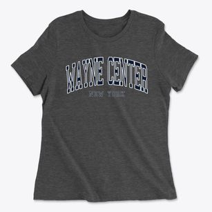 Wayne Center New York Traditional Women's Cotton T-Shirt