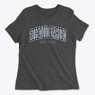Edgewood Garden New York Traditional Women's Cotton T-Shirt