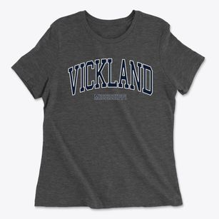 Vickland Mississippi Traditional Women's Cotton T-Shirt