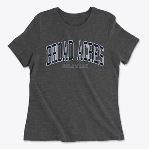 Broad Acres Delaware Traditional Women's Cotton T-Shirt
