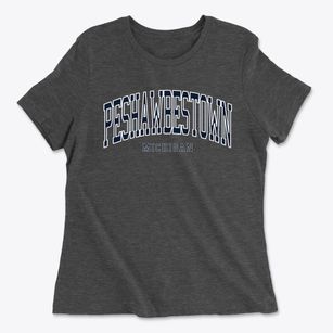 Peshawbestown Michigan Traditional Women's Cotton T-Shirt