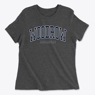 Woodrow Arkansas Traditional Women's Cotton T-Shirt