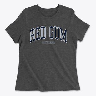 Red Gum Louisiana Traditional Women's Cotton T-Shirt