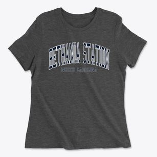 Bethania Station North Carolina Traditional Women's Cotton T-Shirt