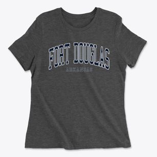 Fort Douglas Arkansas Traditional Women's Cotton T-Shirt