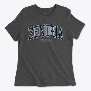Zenoria Louisiana Traditional Women's Cotton T-Shirt