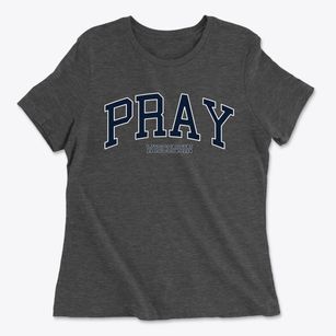 Pray Wisconsin Traditional Women's Cotton T-Shirt