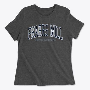 Pharrs Mill North Carolina Traditional Women's Cotton T-Shirt