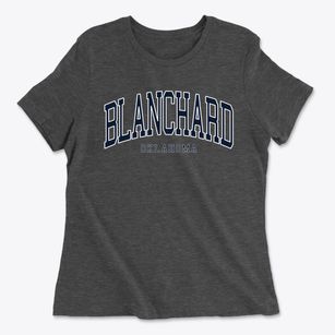 Blanchard Oklahoma Traditional Women's Cotton T-Shirt