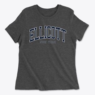 Ellicott New York Traditional Women's Cotton T-Shirt