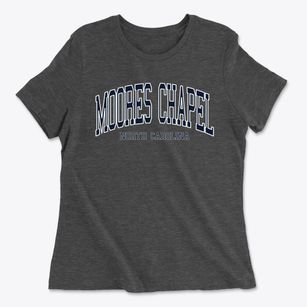 Moores Chapel North Carolina Traditional Women's Cotton T-Shirt