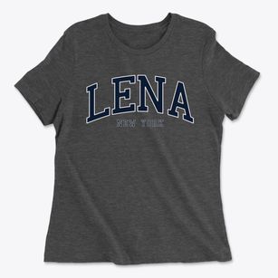 Lena New York Traditional Women's Cotton T-Shirt