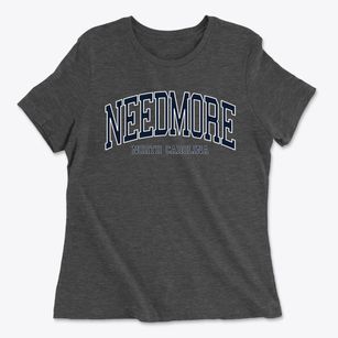 Needmore North Carolina Traditional Women's Cotton T-Shirt