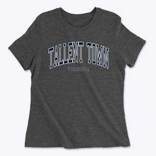 Tallent Town Virginia Traditional Women's Cotton T-Shirt