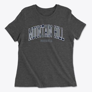 Mountain Hill Georgia Traditional Women's Cotton T-Shirt