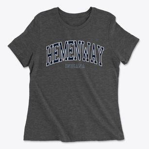 Hemenway Indiana Traditional Women's Cotton T-Shirt