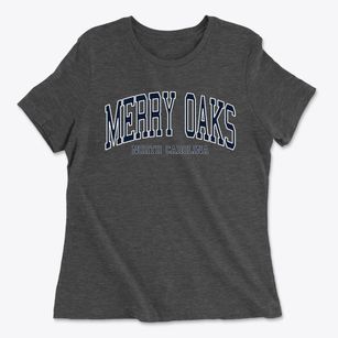 Merry Oaks North Carolina Traditional Women's Cotton T-Shirt