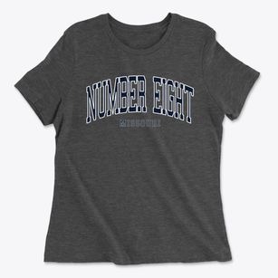 Number Eight Missouri Traditional Women's Cotton T-Shirt