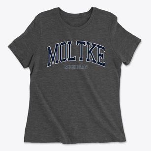 Moltke Michigan Traditional Women's Cotton T-Shirt