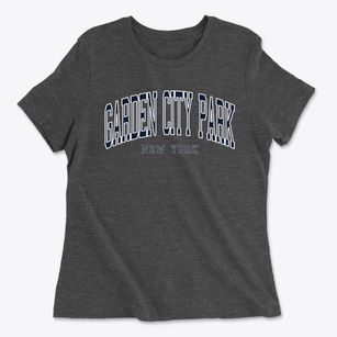 Garden City Park New York Traditional Women's Cotton T-Shirt