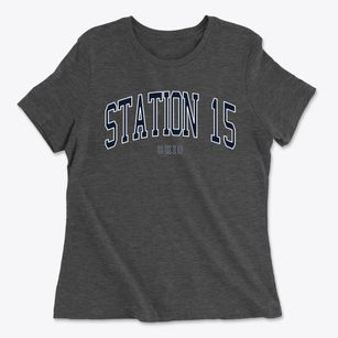 Station 15 Ohio Traditional Women's Cotton T-Shirt